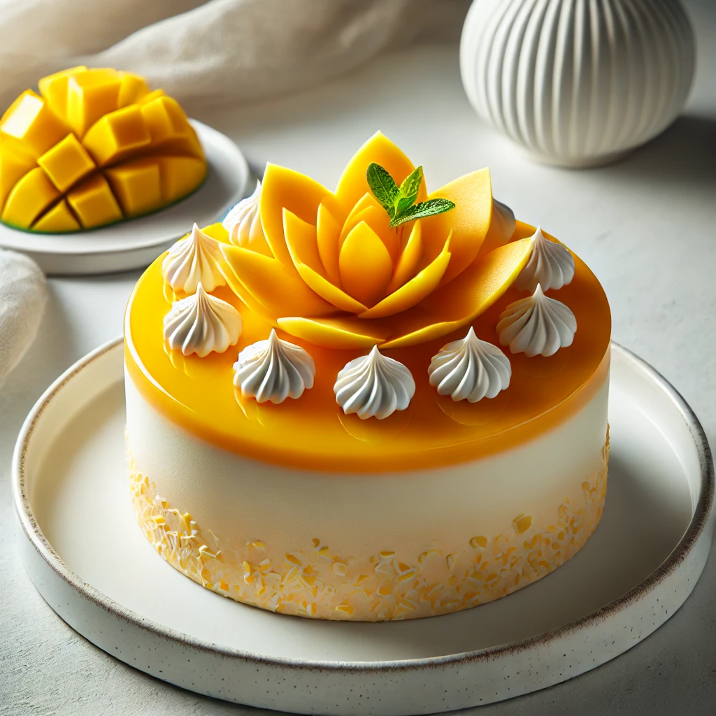 Mango Mousse Cake